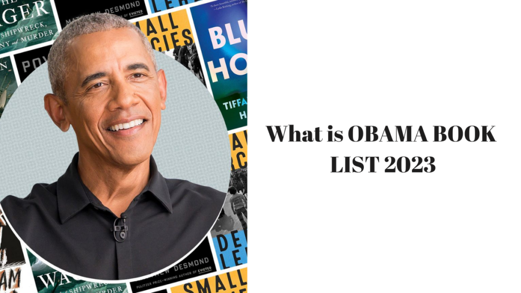 What is OBAMA BOOK LIST 2023 In The Book